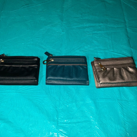 Set of 3 leather Relic Wallets - Picture 6 of 8